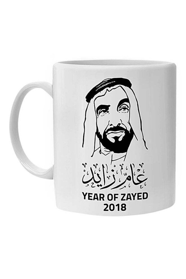 Year Of Zayed 2018 Printed Mug FM2 White