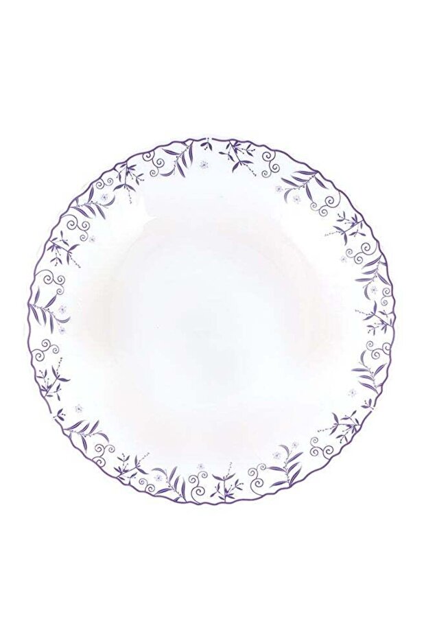Opalware Dinner Plate Premium-Quality, Light-Weight and Food-Grade Plate with Elegant Floral Design