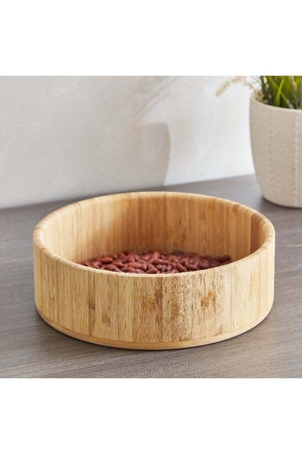 Bamboo Serving Bowl 25x25 cm