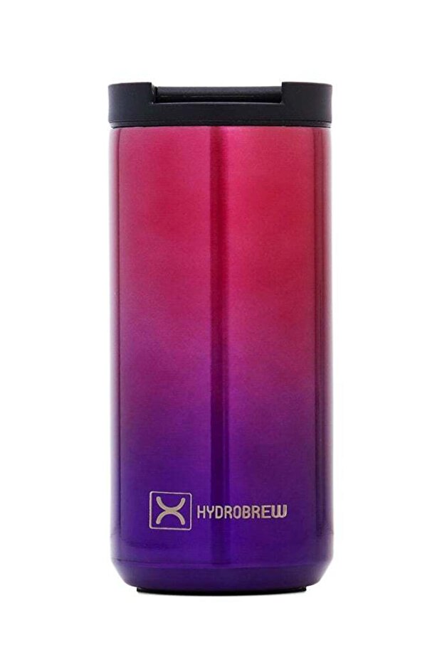 Double Wall Insulated Tumbler Water Bottle - Chrome, 400Ml