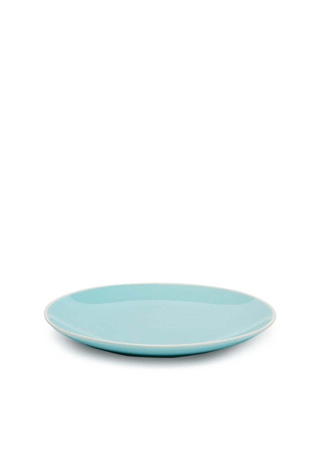 Pastel Stoneware Side Plate 20Cm Blue