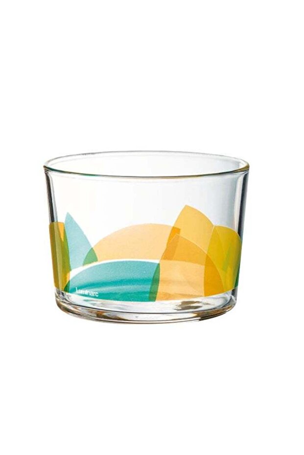 Luminarc Iced Petal Vert Ice Cream Bowl 23cl Set of 4 – Glass Dessert Bowls for Ice Cream, Fruit, P