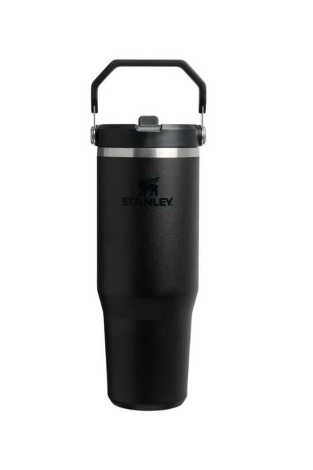 Stanley 30oz Stainless Steel Tumbler – Double Wall Vacuum Insulated Travel Cup with Straw & Leak-Resistant Flip Lid, Reusable Water Bottle for Home, Office & Car – Keeps Drinks Cold Up to 12 Hours