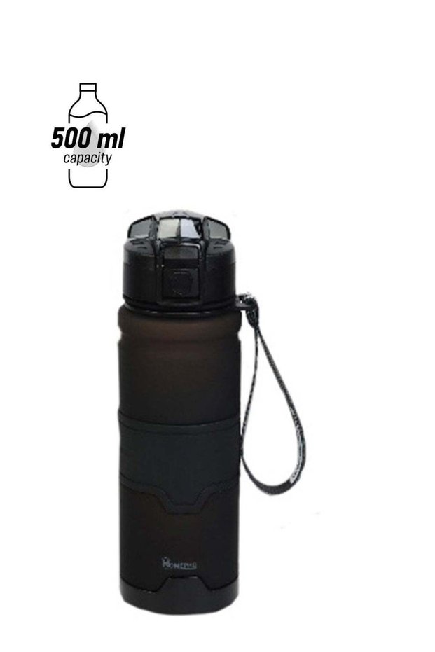 Home Pro Tritan Sports Water Bottle 500Ml Black