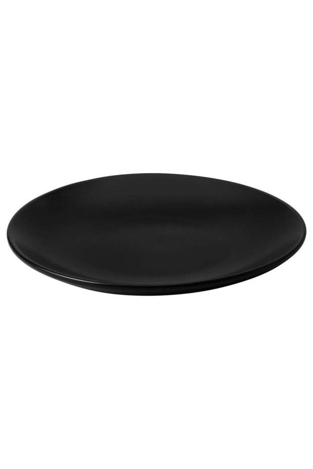 Side Plate Stoneware Matt Dark Grey 20 cm