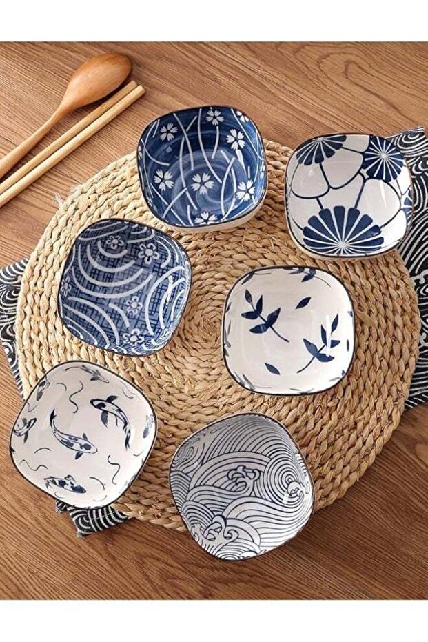 Ceramic Bowls 200 ml,Japanese Style Bowl Gift Set, Assorted Dinnerware Serving Bowls for Cereal, So