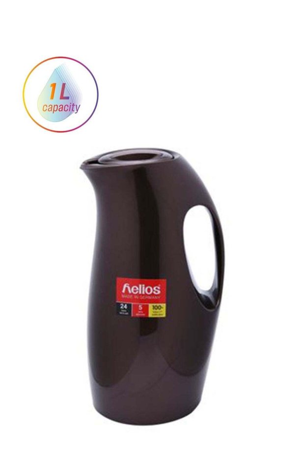 Vacuum Flask Metallic Cappuccino Silver 1Liters