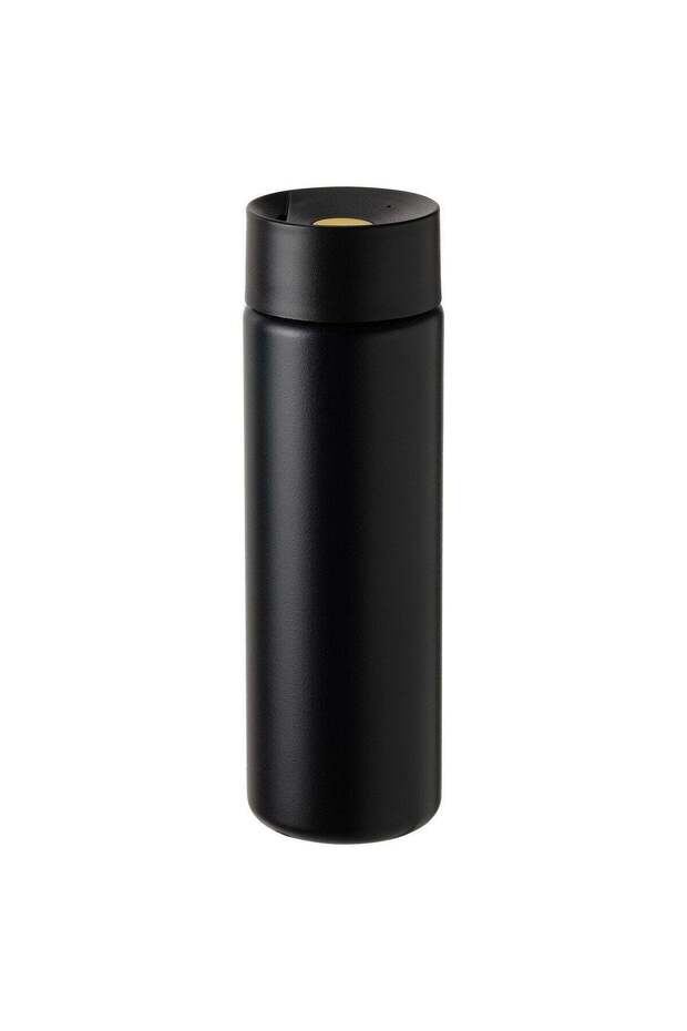 Insulated Travel Mug, Black, 0.4 l