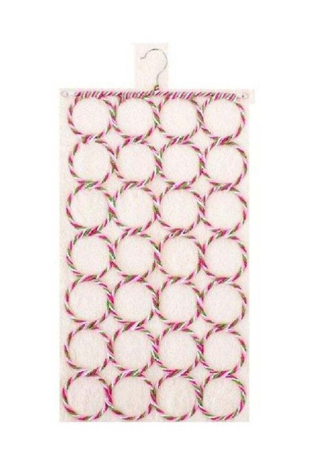 Scarf Organizer 28 Holes Multicolour
