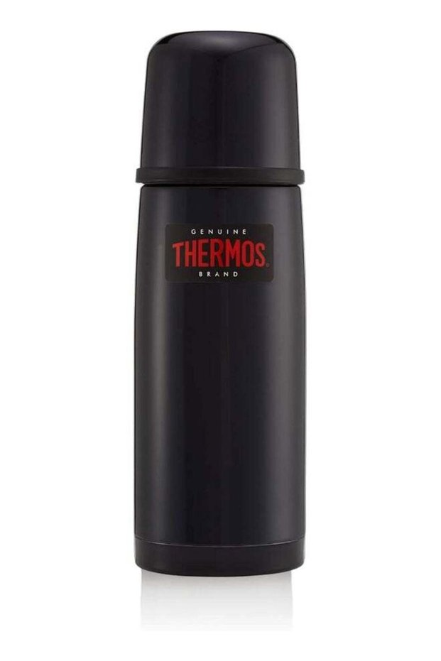 THERMOS STAINLESS STEEL VACUUM INSULATED STEEL FLASK 350 ML, FBB-350SBK, VACUUM FLASK, THERMAL FLASK, INSULATED WATER BOTTLE