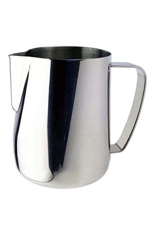 Frothing Pitcher Pull Coffee Cup Silver