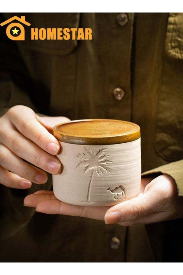 Desert Camel, Palm Tree Ceramic Coffee Mug, Ideal for Family Gatherings & Special Occasions, Desert-Themed Gift, Desert Coffee Mug | Desert Theme Decor | Durable Ceramic Mug, Coffee Mug