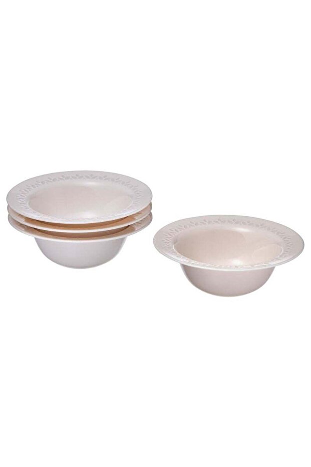 Bowl, Off-White, 16 cm, Pack of 4, Durable & Elegant