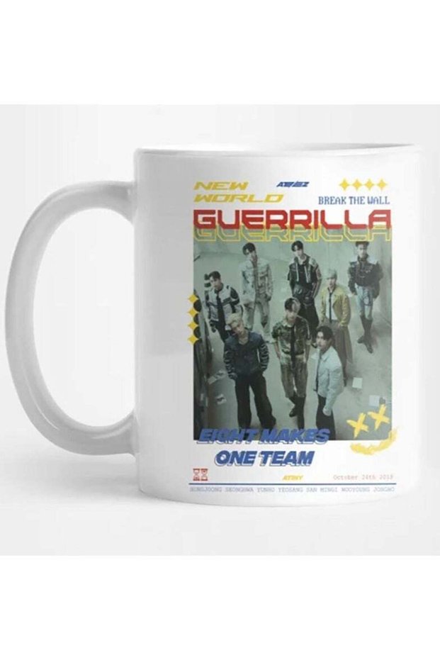 ATEEZ KPOP 11oz Ceramic Coffee Mug: Hongjoong, Seonghwa, Yunho, Yeosang, San, Mingi, Wooyoung, Jongho for Fandom ANITY Merch