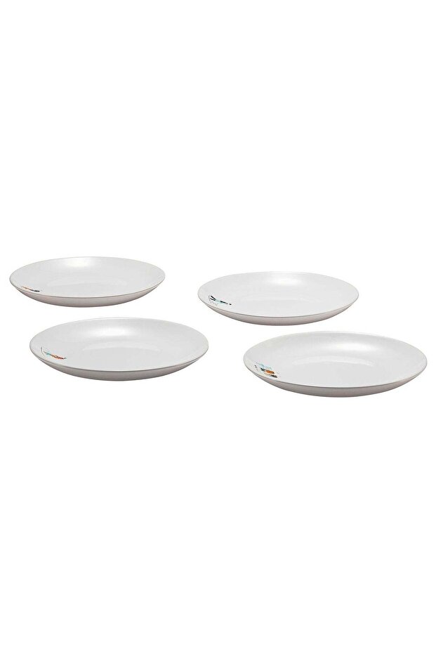 Side Plate, Patterned, 20 cm – 4 Pack