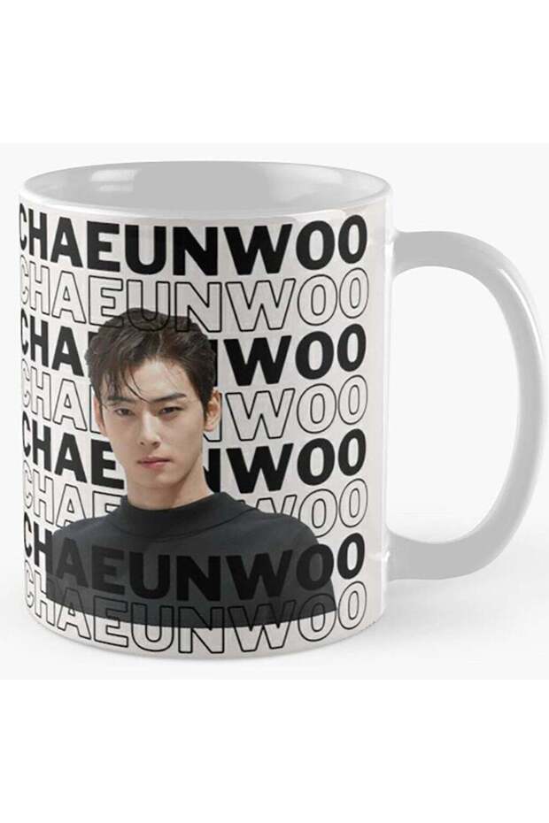 ASTRO KPOP 11oz Ceramic Coffee Mug : MJ, Jinjin, Cha Eun-woo, Yoon San-ha for Fandom AROHA Merch