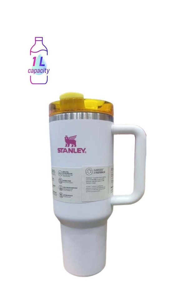 Stanley Quencher H2.0 Flowstate Stainless Steel Vacuum Insulated Tumbler with Lid and Straw for Water, Iced Tea or Coffee, Smoothie and More,(40oz)