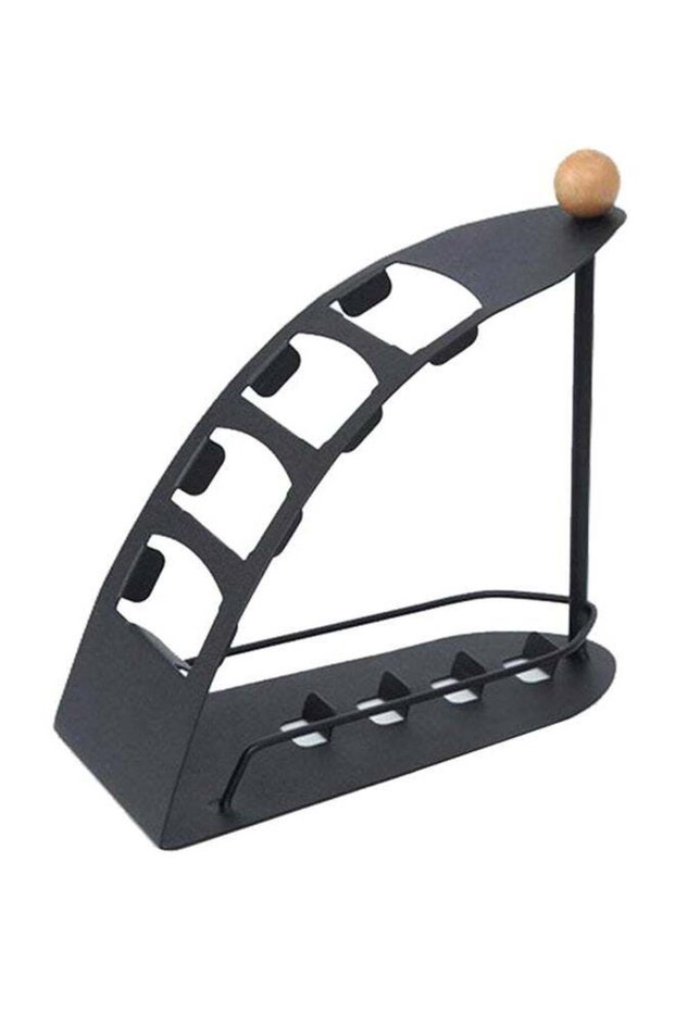 4-Tier Remote Control Organiser Black