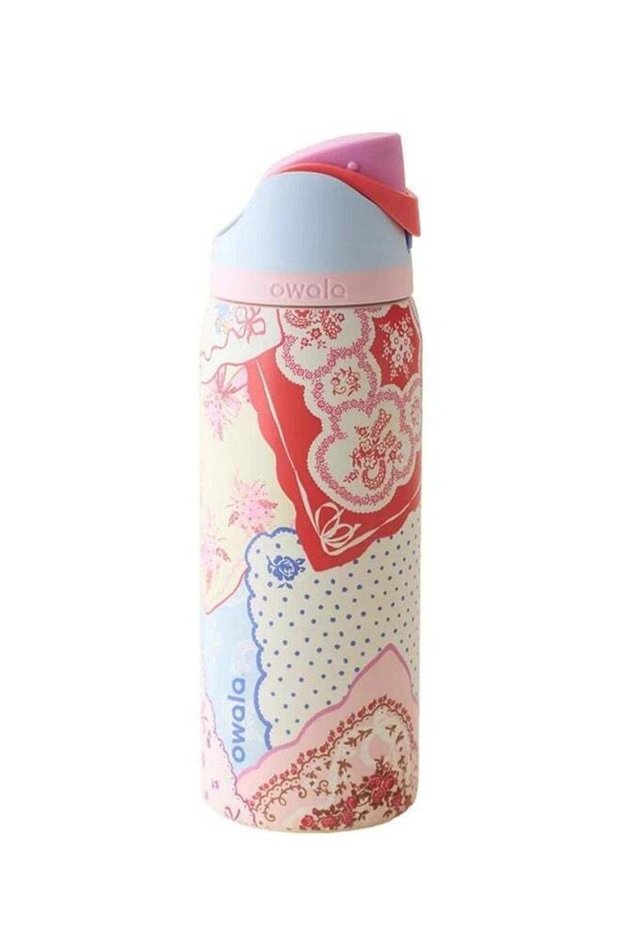 32 OZ FreeSip Insulated Stainless Steel Water Bottle with Straw for Sports, Travel, and School BPA-Free Sports Water Bottle