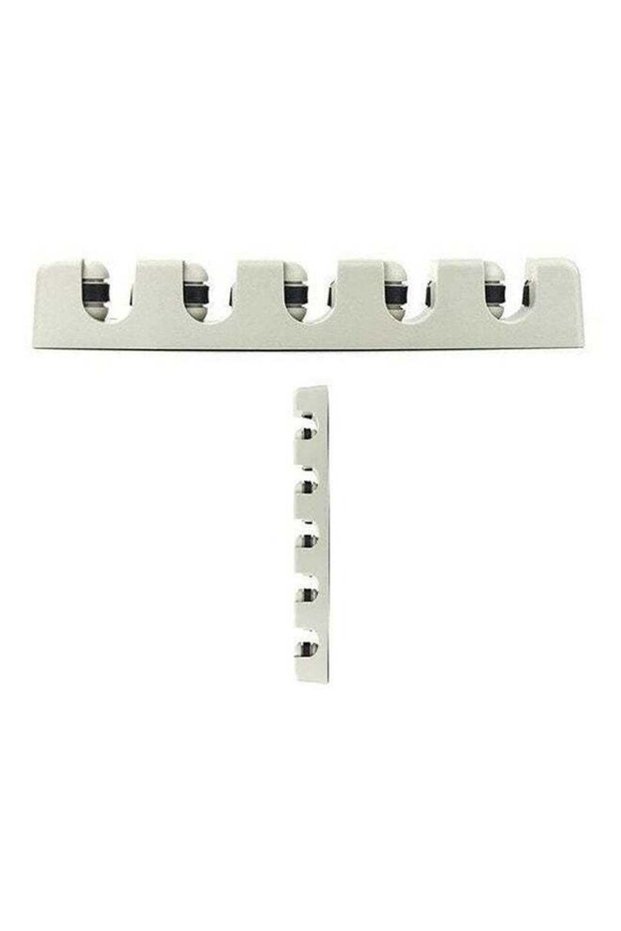 Multi-Functional Wall Mounted Holder White 45x6x7.5centimeter