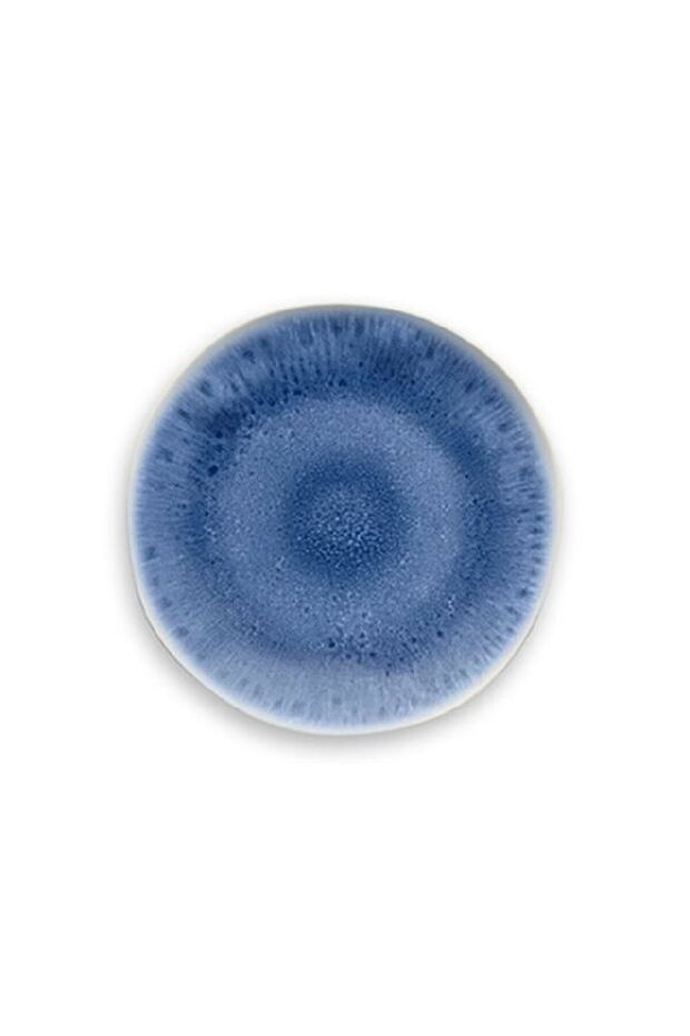 TarHong Organic Radiant Glaze Salad Plate Indigo