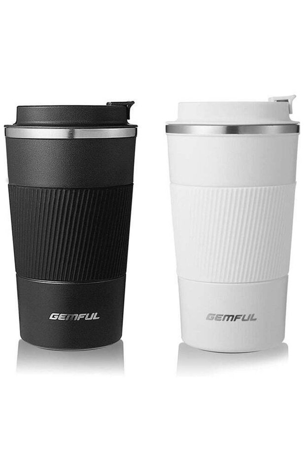 Travel Coffee Mug Stainless Steel Vacuum Ice and Hot Drinks Insulated Tumbler for Home Office Outdoor Works