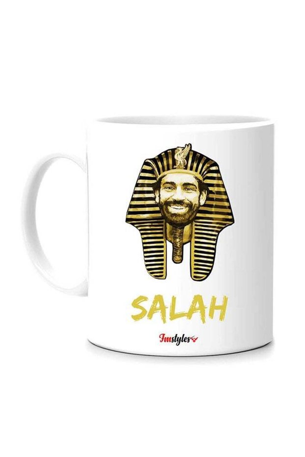 Mohammed Saleh Photo Pheros Printed Mug White/Yellow/Black