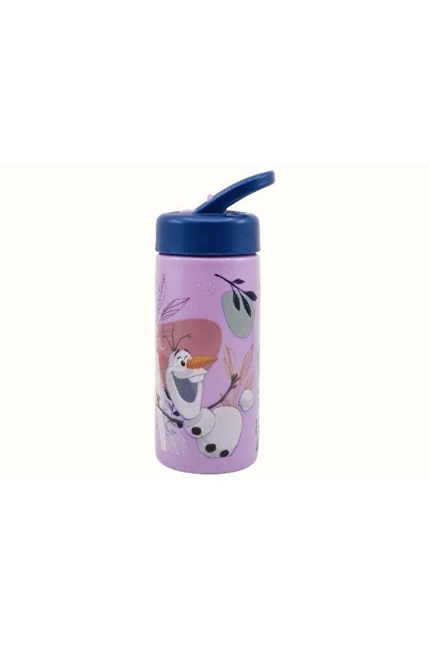 Stor Frozen Playground Water Bottle for Kids, 410ml – BPA-Free Plastic Leakproof Sipper Bottle with Easy-Grip Design, Lightweight Durable School, Travel & Outdoor Flask, 6.5 x 6.5 x 18.5cm, Multicolo