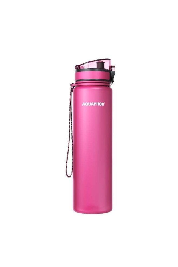 City Water Filter Bottle 1000ml, Portable Reusable Bottle with 150L Long-Lasting Cartridge, Removes Chlorine, Heavy Metals, Toxins & Odors, Improves Taste, Eco-Friendly BPA-Free Travel Water Purifier