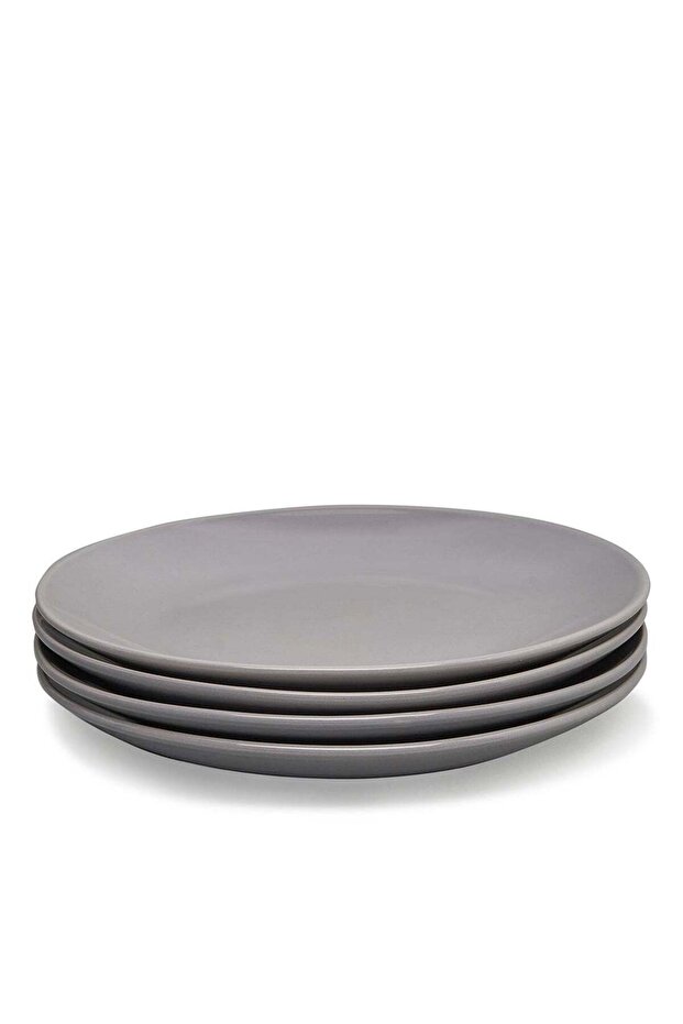 4 Piece Stoneware Dinner Plates Set - Dishes - Plates - Plate Set - Dinner Set - Ceramic Plate - Di