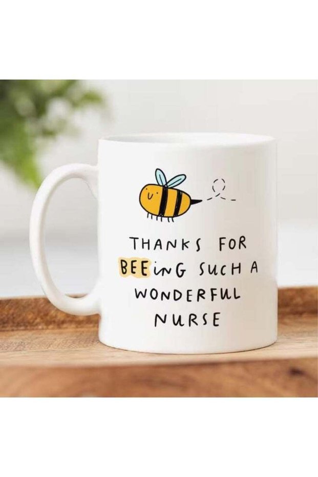 Thanks for Beeing Such A Wonderful Nurse Mug- Thank You Gift for Nurse, Colleague, Leaving Work, Retirement Gift Birthday Gift, Birthday Celebration Thoutful Gift