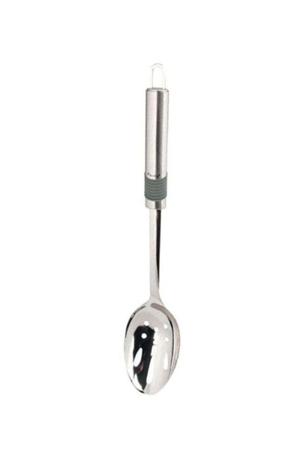 Pro Grip Strainer Spoon Silver