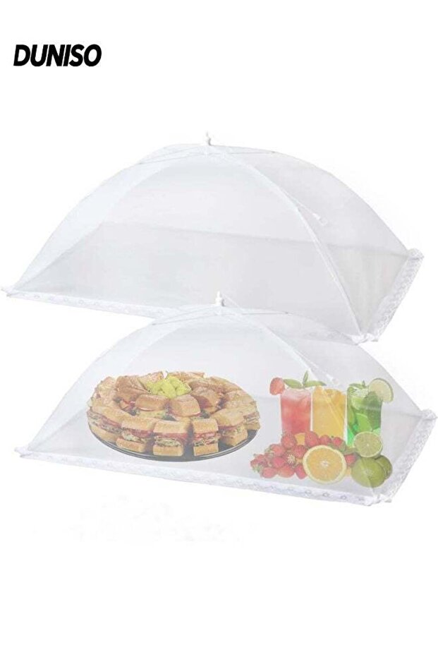 1 Extra Large (40x60cm)Food Covers Food Tent for Outside Mesh to Keep Bugs away, Pop-up Reusable Co
