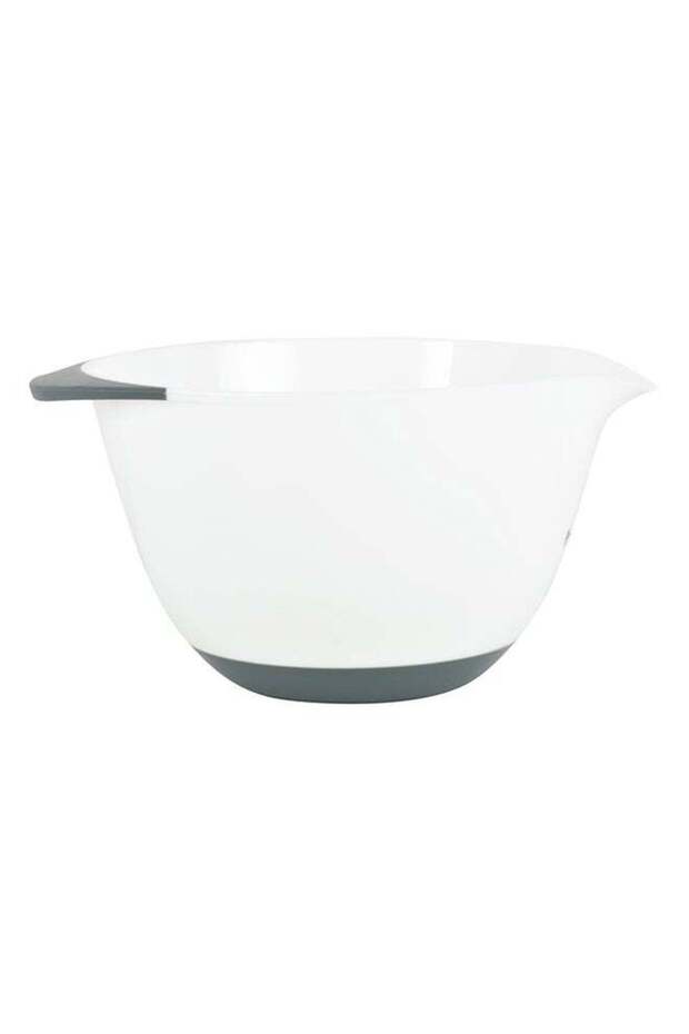 Mixing Bowl With TPR Base White 1Liters