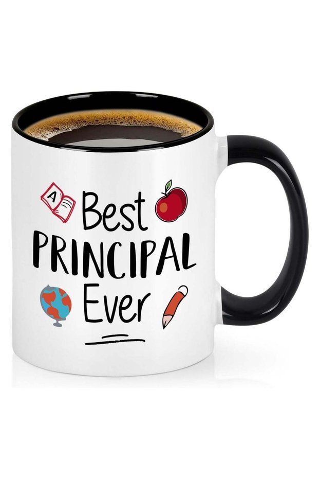 Principal Appreciation Gifts, Best Principal Ever Mug, Principal Gifts for Women, Men, School Principals Day Birthday Retirement Gifts for Principal, Assistant