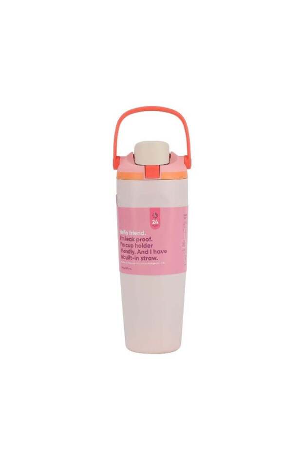 30-ounce Freesip Insulated Stainless Steel Water Bottle, BPA-free, keeps water cold for up to 24 hours -