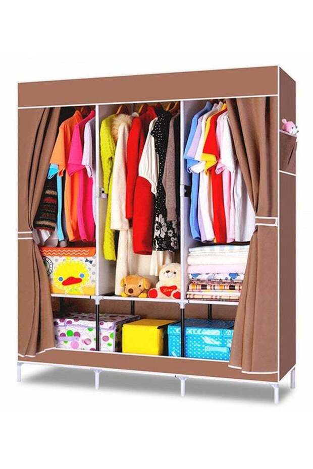 Wardrobe Organizer Brown