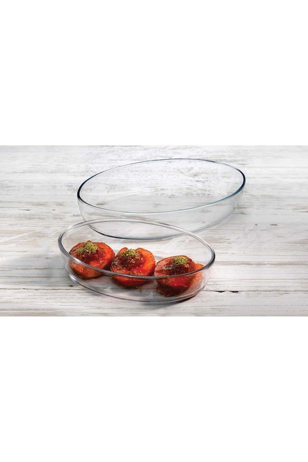 159033 Borcam Oval Tray 2 Piece Set