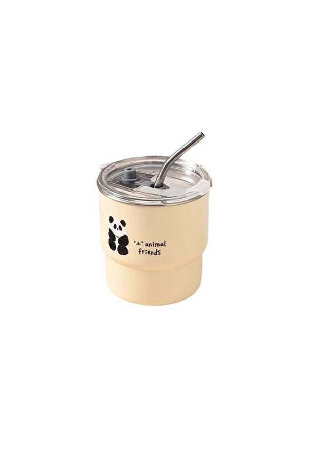 Coffee cup Travel escort cup 304 stainless steel high color carry water cup mug with lid suction cup