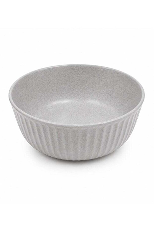 Modern Ribbed Eco-Friendly Dining Bowl for Kitchen & Outdoor Dining