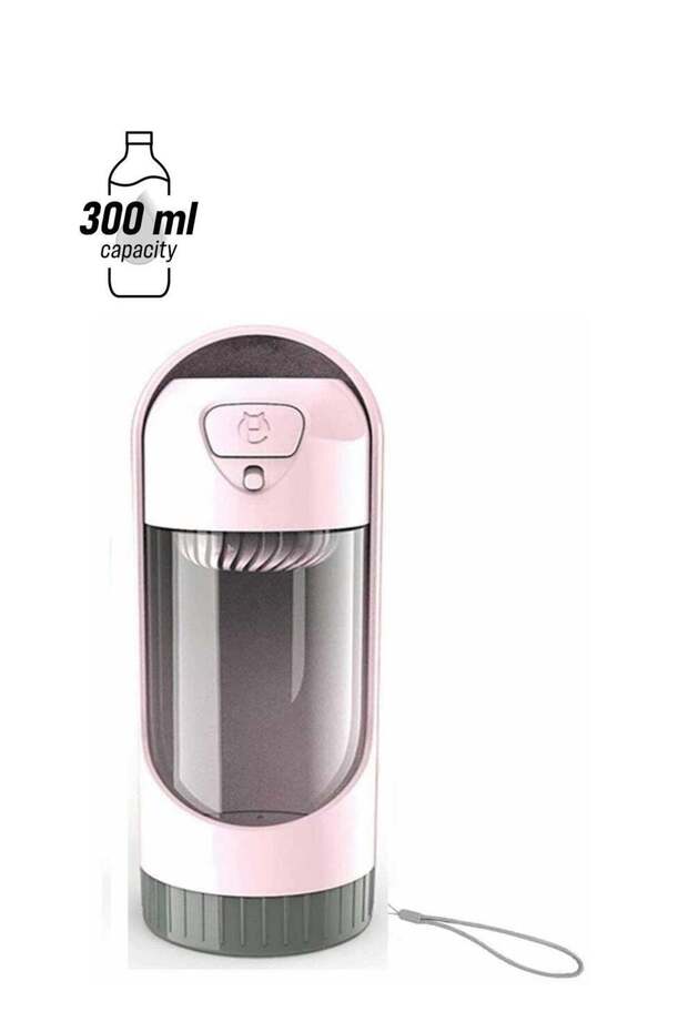 Portable Pet Water Bottle, Travel Water Cup Dispenser for Dogs Cats Small Animals, Antibacterial Drawer-Style Reversible, Lightweight Leak Proof BPA Free Food Grade Outdoor Drink Bottle