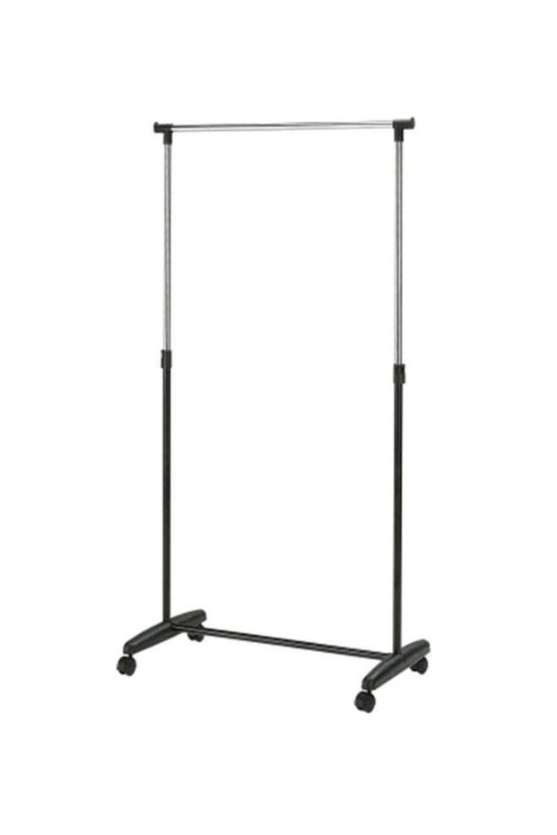 Garment Rack Silver/Black