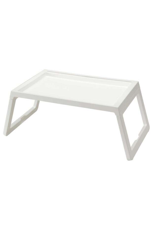 Bed tray, white