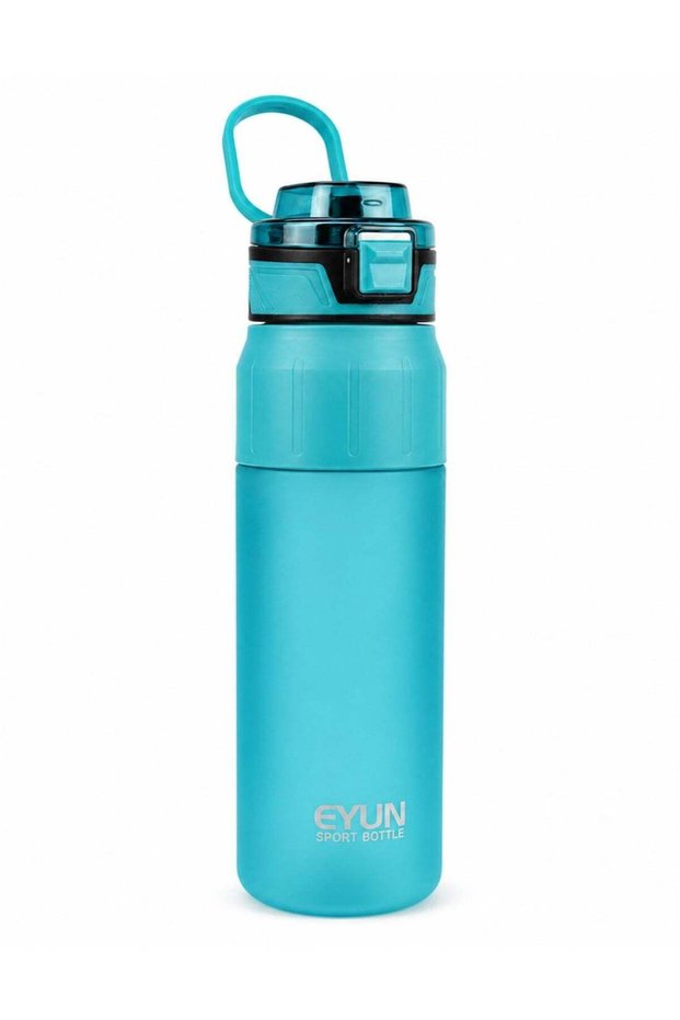 EYUN Sports Water Bottle with One-Touch Flip Lid, Safety Lock, BPA-Free Leak-Resistant Drinking Bottle, Wide Mouth, Matte Finish, Carry Loop, Reusable Water Bottle for Gym, Office, School, Travel & O