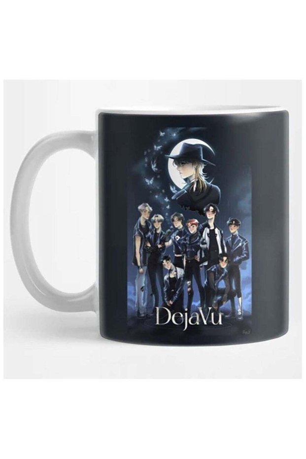 ATEEZ KPOP 11oz Ceramic Coffee Mug: Hongjoong, Seonghwa, Yunho, Yeosang, San, Mingi, Wooyoung, Jongho for Fandom ANITY Merch