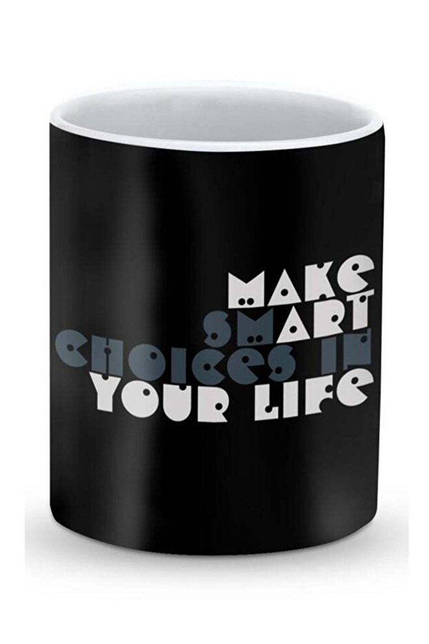 Premium Make Art Your Life Designer Mug Black/Grey/White