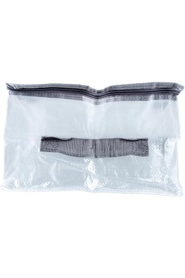 Daiso Clear Storage Bag (30Cm X 25Cm X 18Cm)