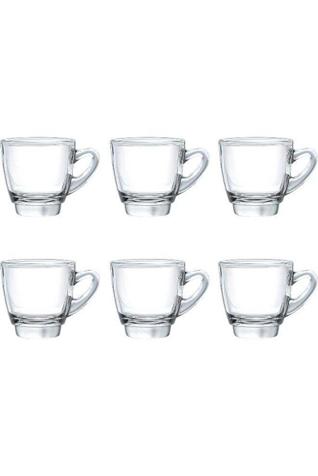 Ocean Kenya Espresso Cup, Set Of 6, Clear, 65ml
