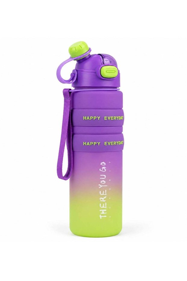 900ML Kids Water Bottle with Straw & Direct Drinking Spout, Leak-Resistant BPA-Free Water Bottle with Carry Strap for School, Travel & Outdoor Activities