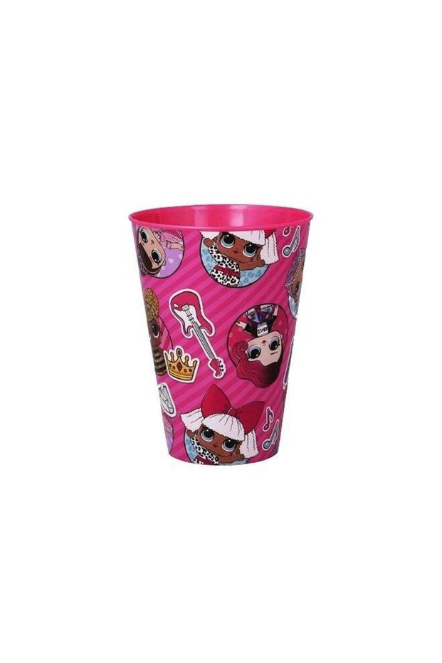 Stor LOL Surprise Easy Tumbler for Kids, 430ml – BPA-Free Leakproof Open-Top Drinking Cup with Easy-Grip Design, Lightweight Durable School, Travel & Daily Hydration Tumbler, 6.5 x 6.5 x 18.5cm, Mult